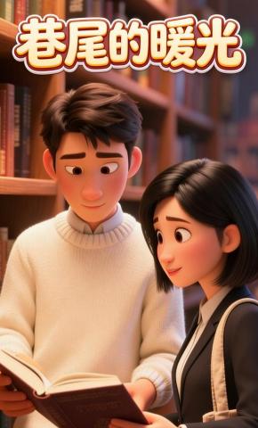 短剧《巷尾的暖光》海报