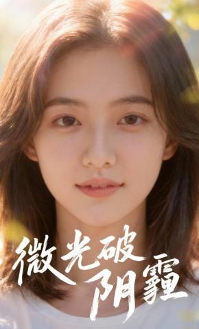 短剧《微光破阴霾》海报