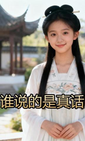 短剧《谁说的是真话》海报