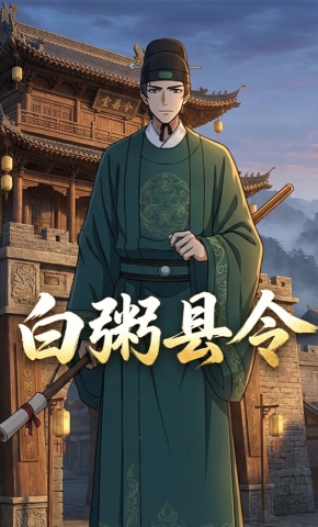 短剧《白粥县令》海报