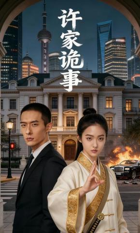 短剧《许家诡事》海报