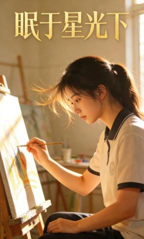 短剧《眠于星光下》海报