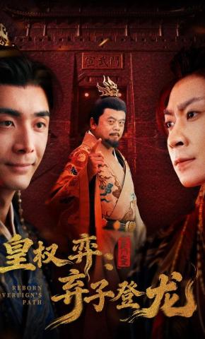 短剧《皇权弈：弃子登龙》海报