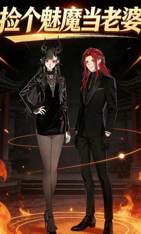 短剧《捡个魅魔当老婆》海报