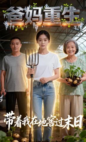 短剧《爸妈重生:带着我在地窖过末日》海报