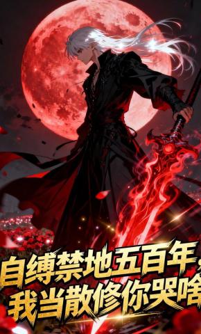 短剧《自缚禁地五百年，我当散修你哭啥》海报