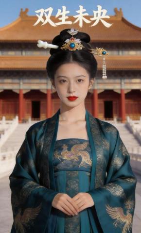 短剧《双生未央》海报