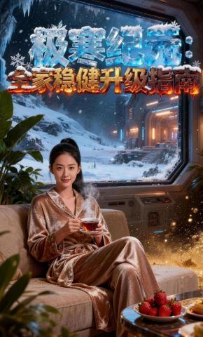 短剧《极寒纪元：全家稳健升级指南》海报