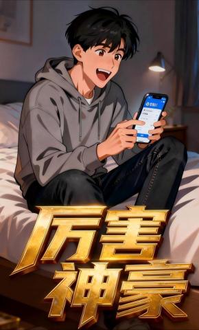 短剧《厉害神豪》海报