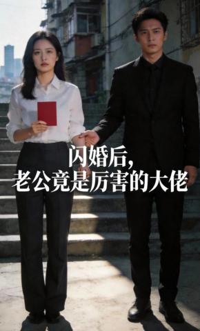 短剧《闪婚后，老公竟是厉害的大佬》海报