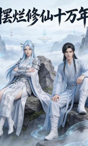 短剧《摆烂修仙十万年》海报