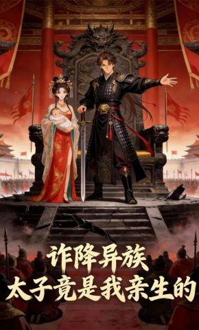 短剧《诈降异族，太子竟是我亲生的》海报