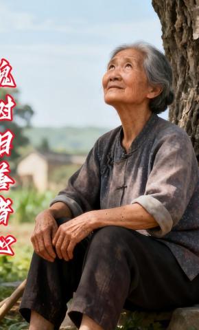 短剧《槐树泪善者心》海报