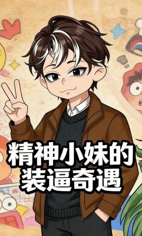 短剧《精神小妹的装逼奇遇》海报