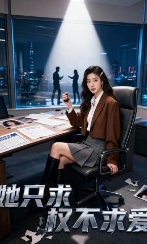 短剧《她只求权不求爱》海报