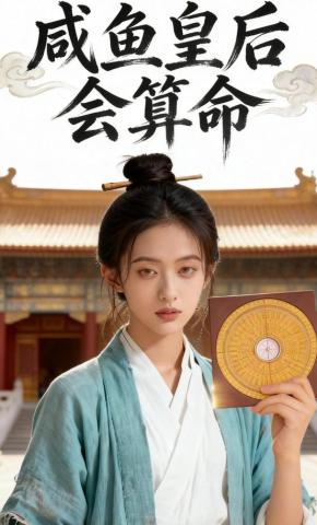 短剧《咸鱼皇后会算命》海报