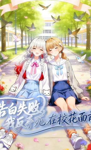 短剧《告白失败，我反手死在校花面前》海报