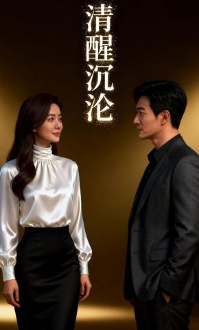 短剧《清醒沉沦》海报