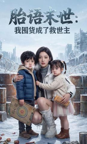 短剧《胎语末世：我囤货成了救世主》海报
