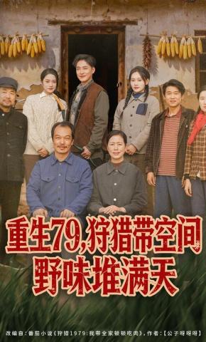 短剧《重生79，狩猎带空间野味堆满天》海报