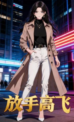 短剧《放手高飞》海报