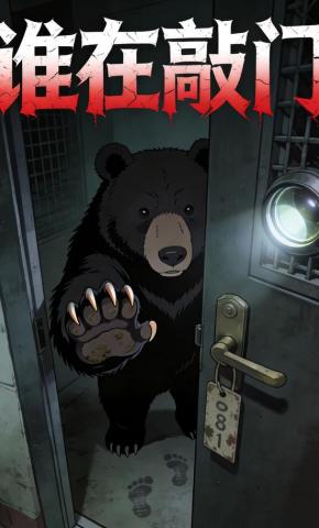 短剧《谁在敲门》海报