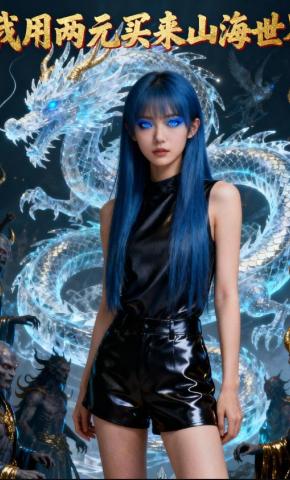 短剧《我用两元买来山海世界！》海报