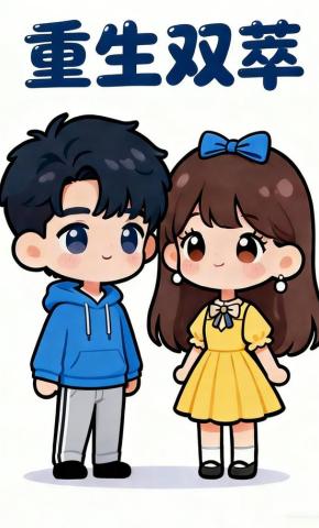 短剧《重生双萃》海报