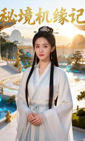 短剧《秘境机缘记》海报