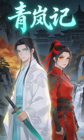 短剧《青岚记》海报