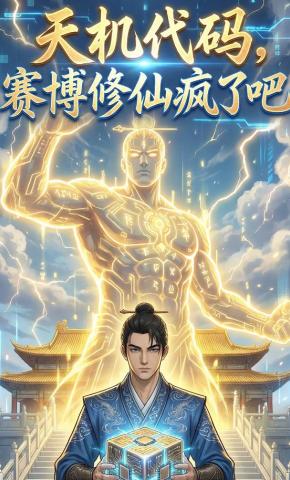 短剧《天机代码，赛博修仙疯了吧》海报