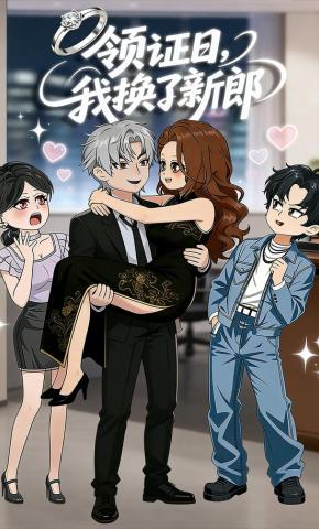 短剧《领证日，我换了新郎》海报