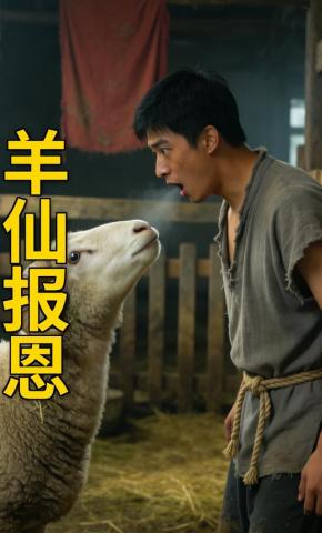 短剧《羊仙报恩》海报