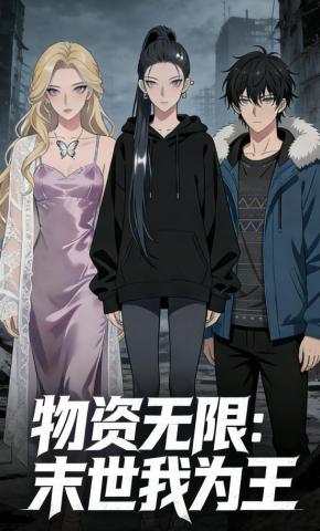 短剧《物资无限：末世我为王》海报