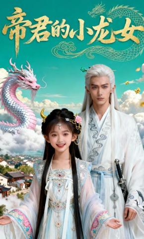 短剧《帝君的小龙女》海报