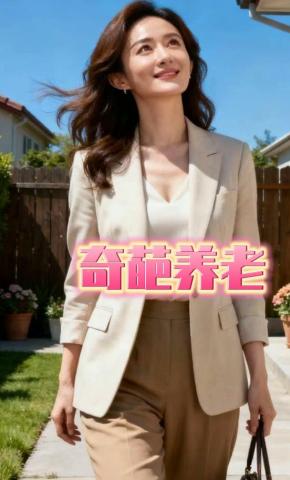 短剧《奇葩养老》海报