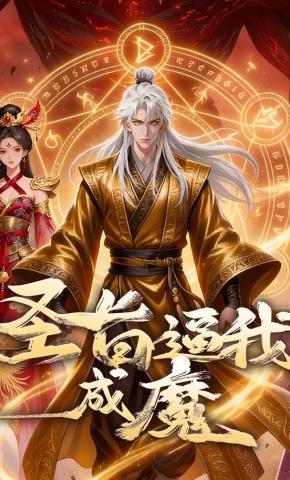 短剧《圣旨逼我成魔》海报