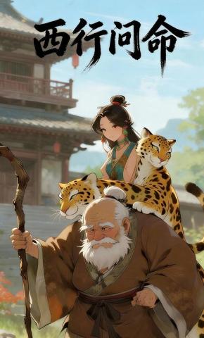 短剧《西行问命》海报