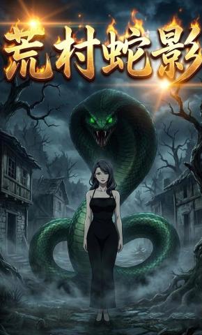 短剧《荒村蛇影》海报
