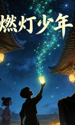 短剧《燃灯少年》海报