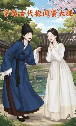 短剧《穿越古代抱闺蜜大腿》海报
