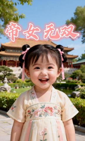 短剧《帝女无双》海报