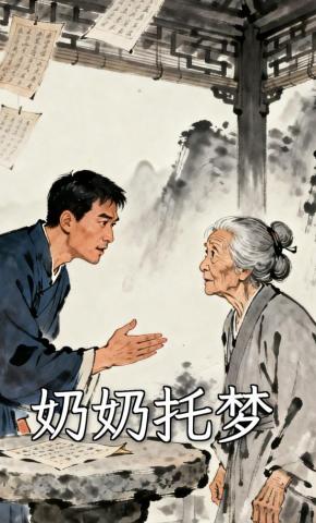 短剧《奶奶托梦》海报