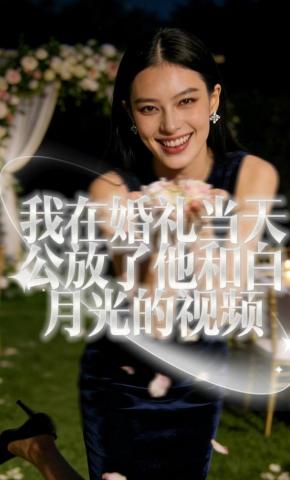 短剧《我在婚礼当天公放了他和白月光的视频》海报