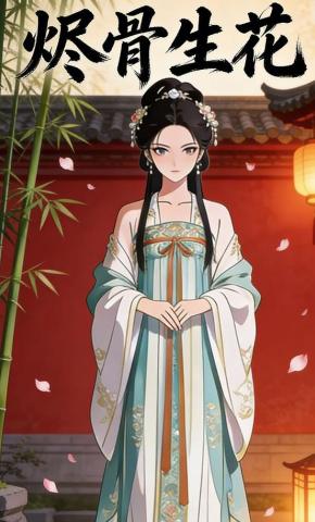 短剧《烬骨生花》海报