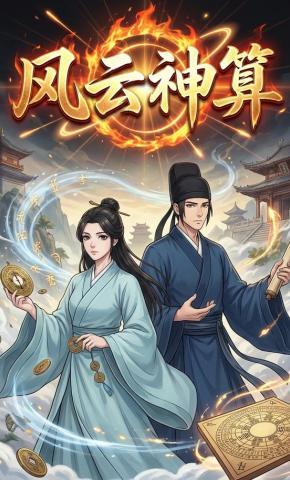 短剧《风云神算》海报