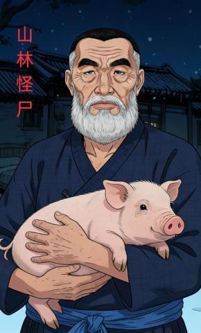 短剧《山林怪尸》海报