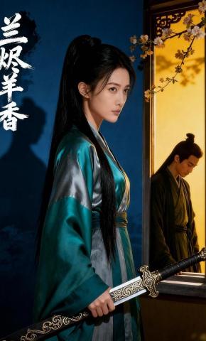 短剧《兰烬羊香》海报