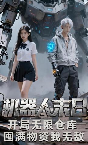 短剧《机器人末日：开局无限仓库，囤满物资我无敌》海报