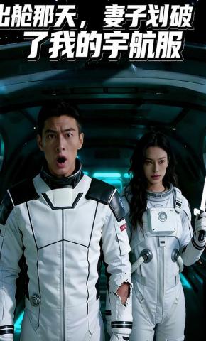 短剧《出舱那天，妻子划破了我的宇航服》海报